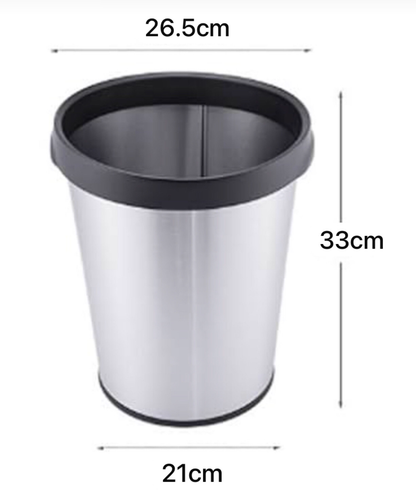 Stainless Dustbin 12L