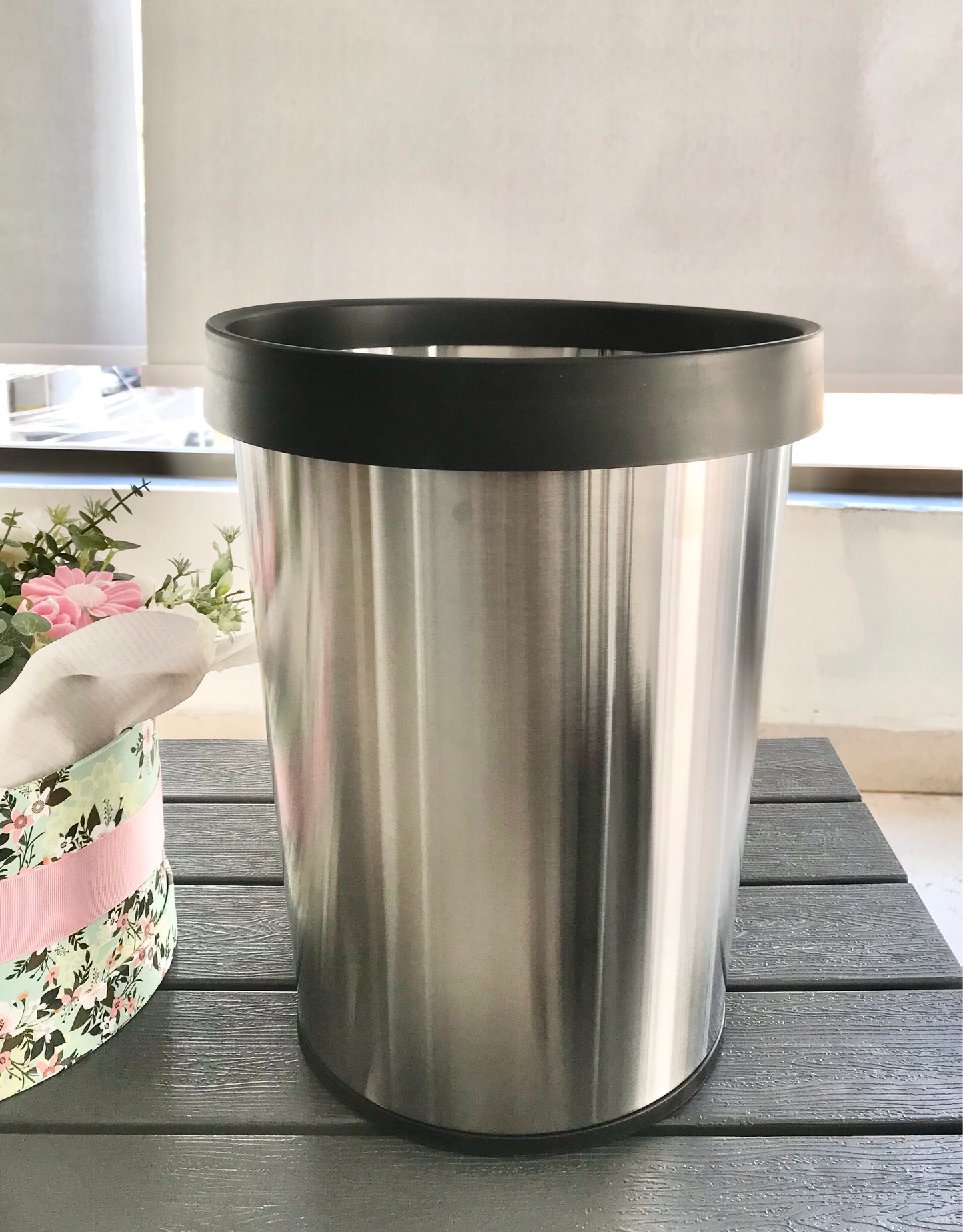 Stainless Dustbin 12L