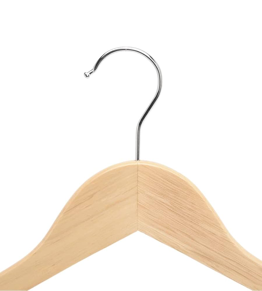 3-Pcs Wooden Hangers