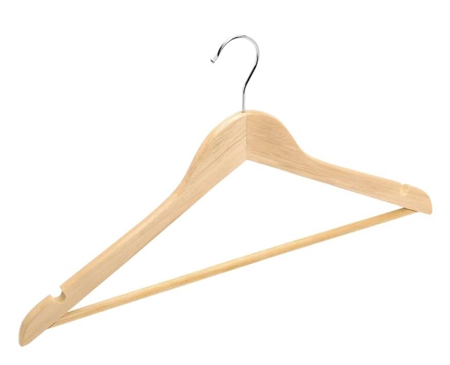 3-Pcs Wooden Hangers