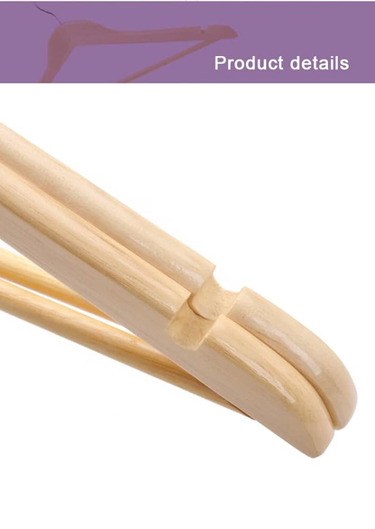 3-Pcs Wooden Hangers