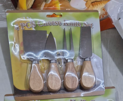 4-Pc Cheese Knives