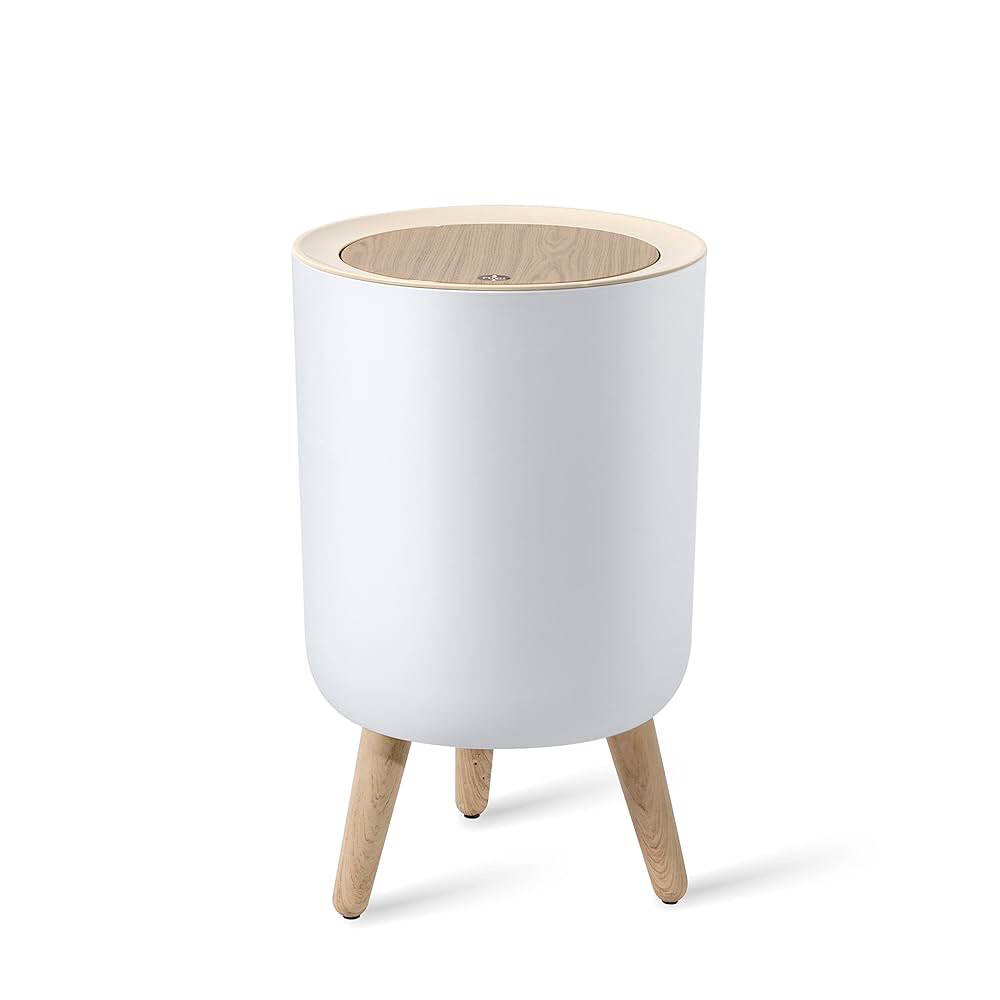 Push Up Lid Trashbin (Round)