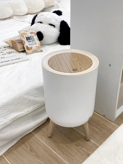 Push Up Lid Trashbin (Round)