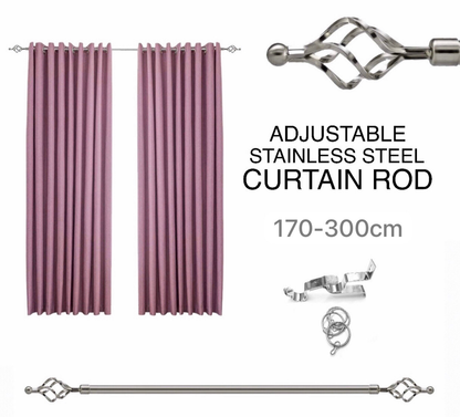 Metal Curtain Rod (170-300cm)