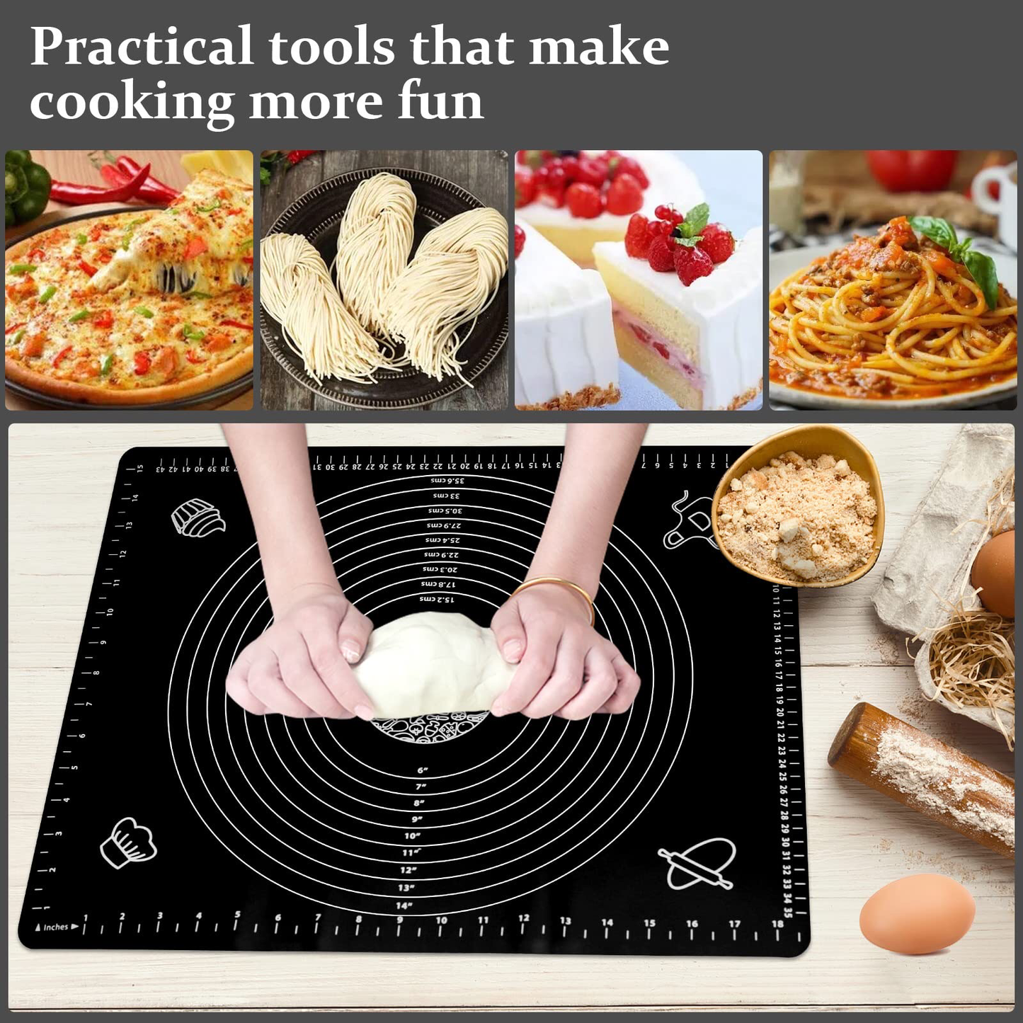 Dough Rolling Mat