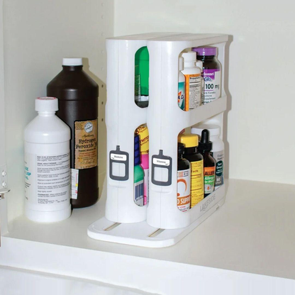 Pull-Type Spice Rack