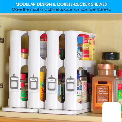 Pull-Type Spice Rack