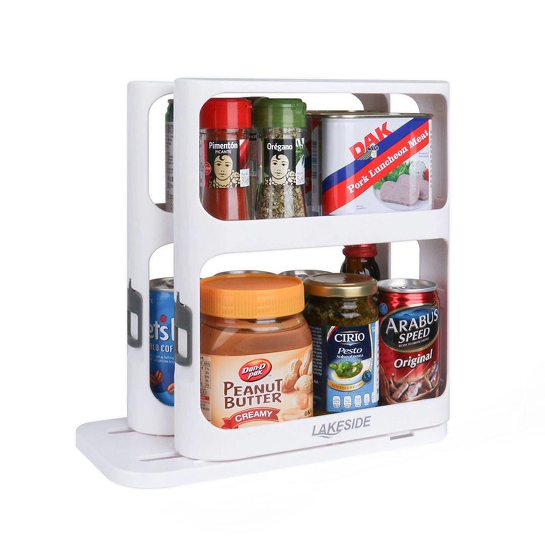 Pull-Type Spice Rack