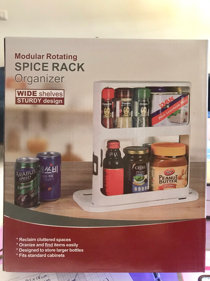 Pull-Type Spice Rack