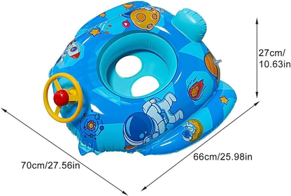 Ride-On Inflatable Ring