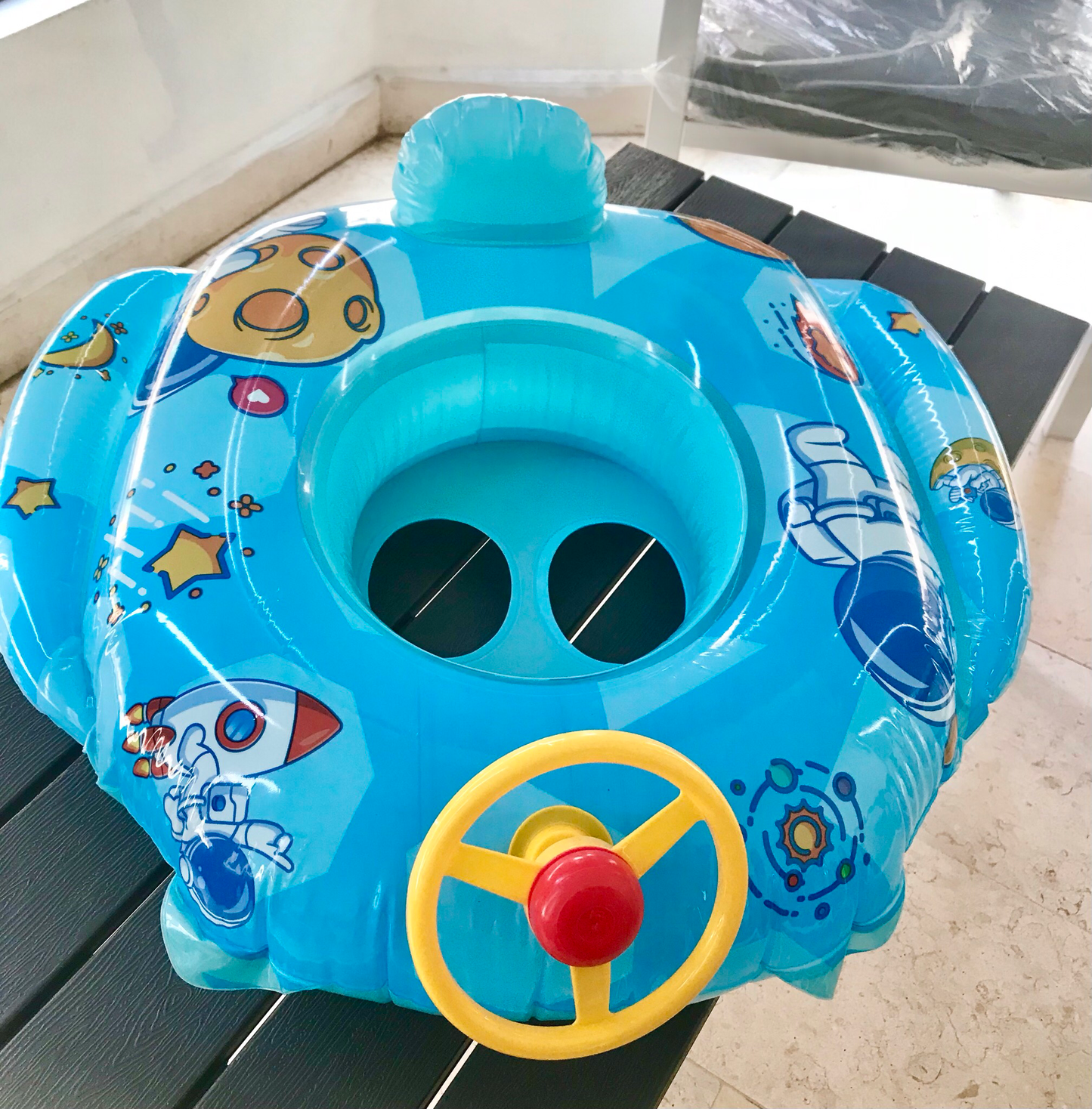 Ride-On Inflatable Ring