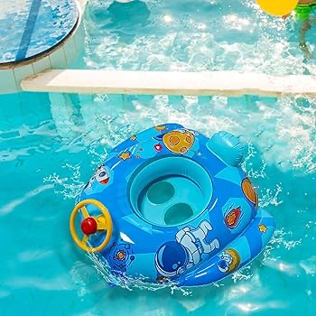 Ride-On Inflatable Ring