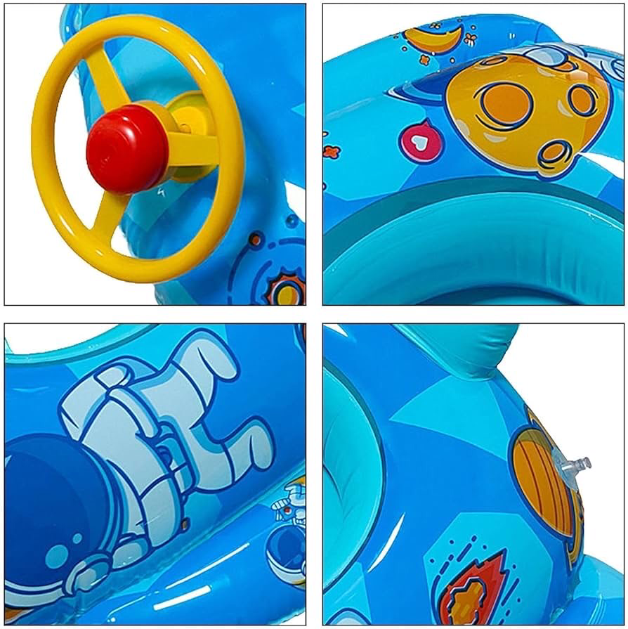 Ride-On Inflatable Ring