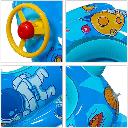 Ride-On Inflatable Ring
