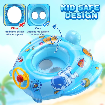 Ride-On Inflatable Ring