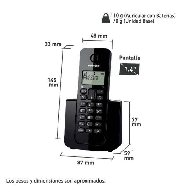Cordless Phone (KX-TGB110)