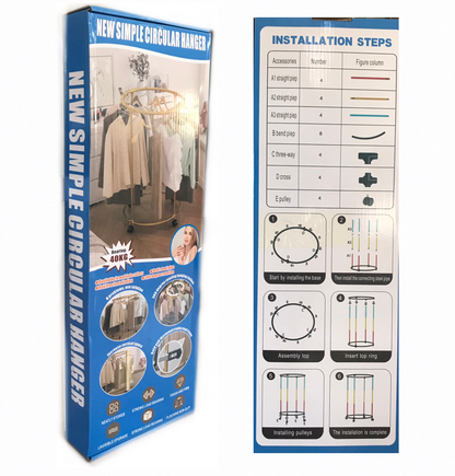 Round Garment Rack