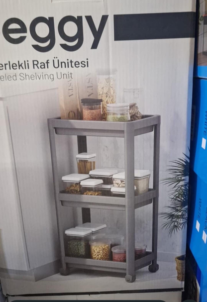 3-Tier Shelving Unit (OM-0626)