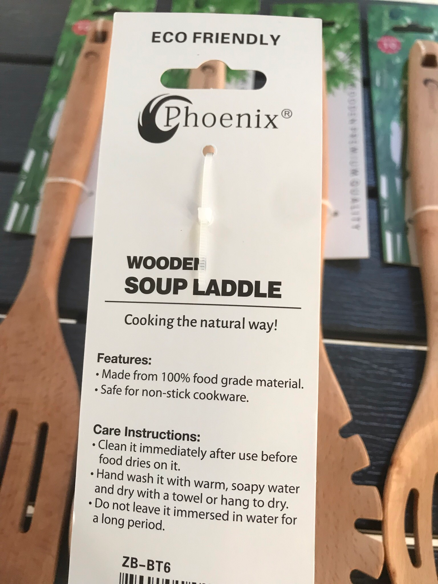 1-Pc Wooden Utensil