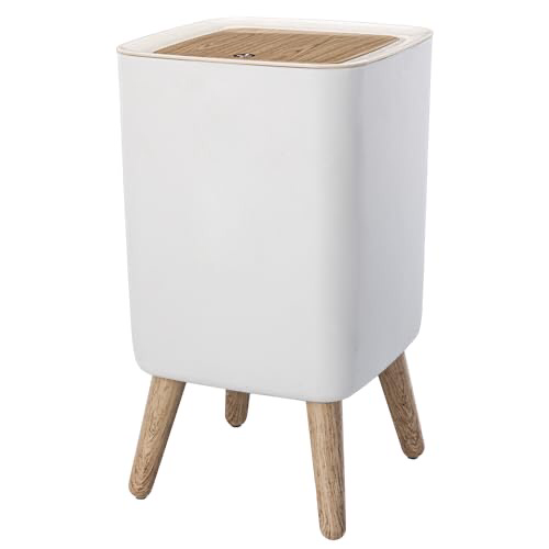 Push Up Lid Trashbin (Square)