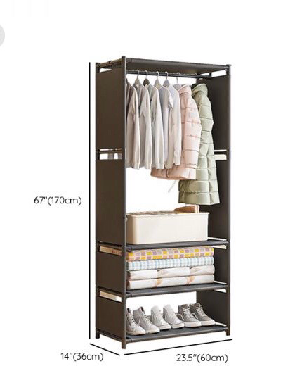 Coat Rack With Shelves