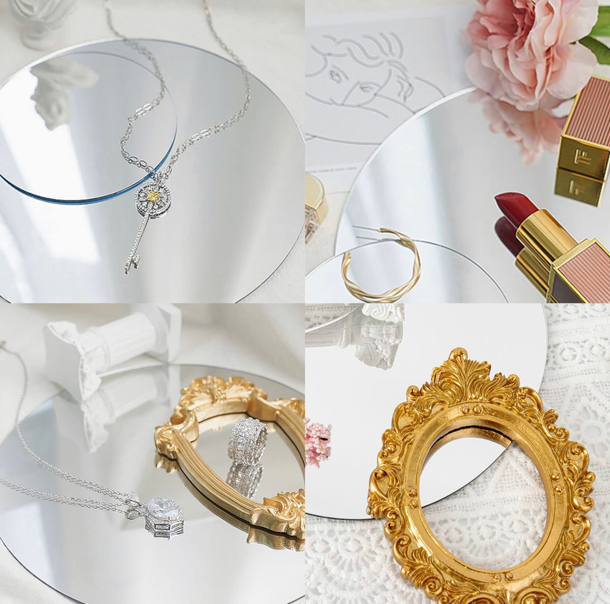 Round Mirror Sheet 20cm (860-16)