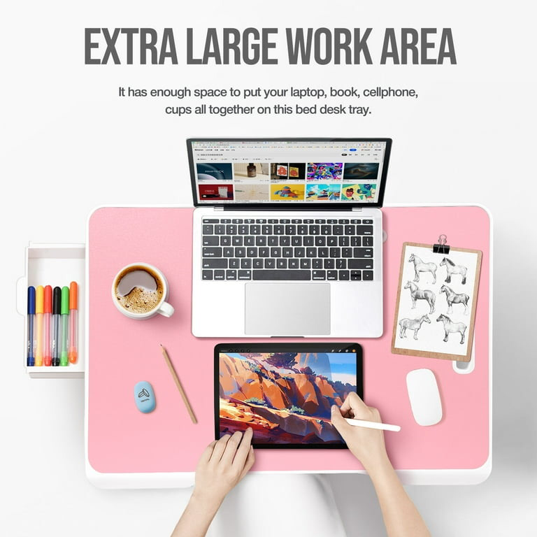 Laptop Table (Pink)