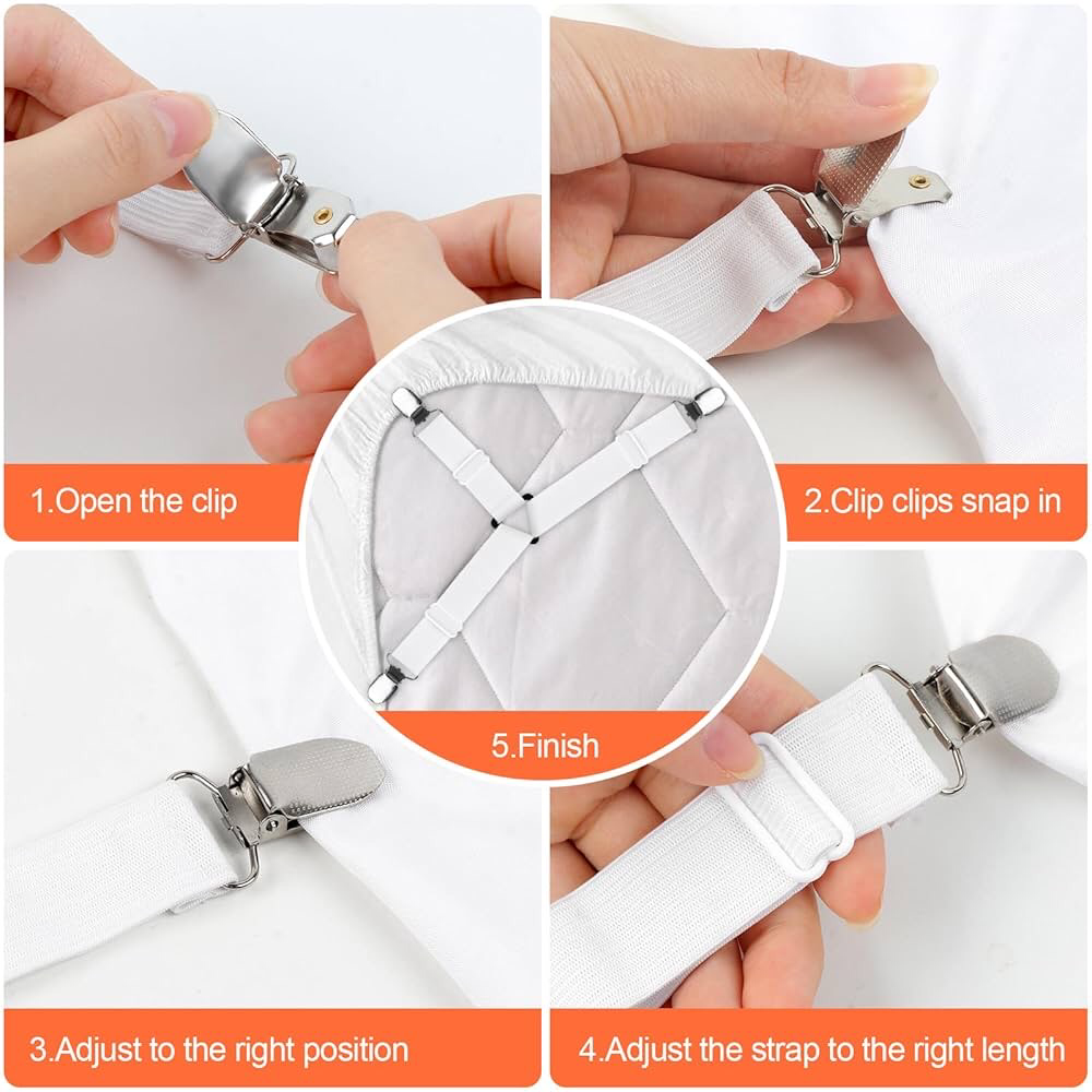 Bed Sheet Suspenders