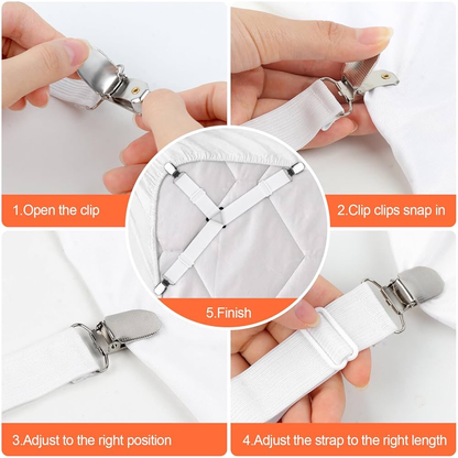 Bed Sheet Suspenders