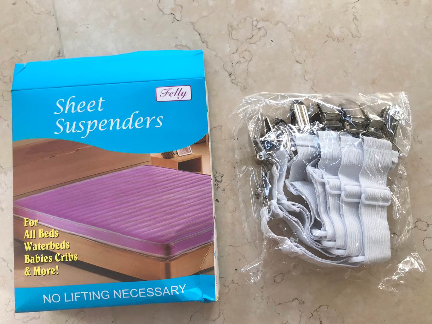 Bed Sheet Suspenders