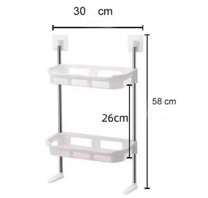 Over-The-Toilet Rack (2-Tier)