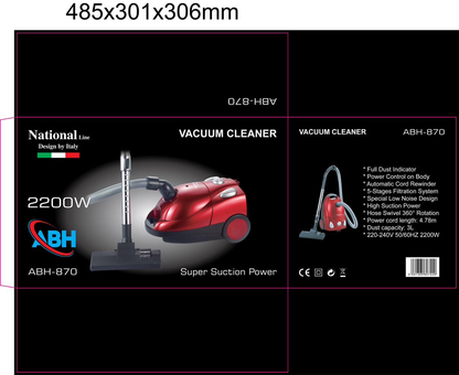 Vacuum Cleaner (ABH870)
