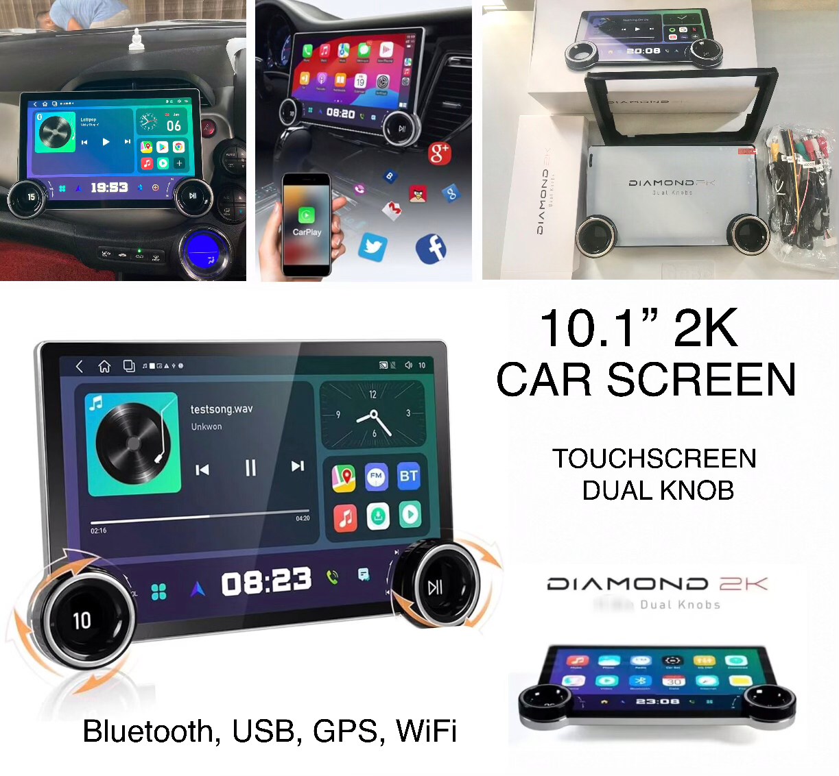 Diamond Car Screen