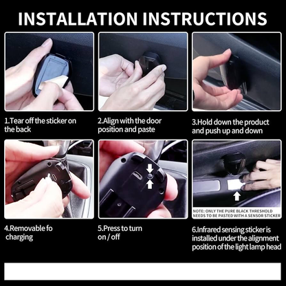 Sensor Car Door Lights