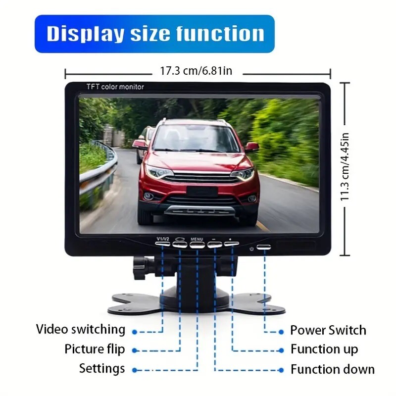 7” Display Monitor