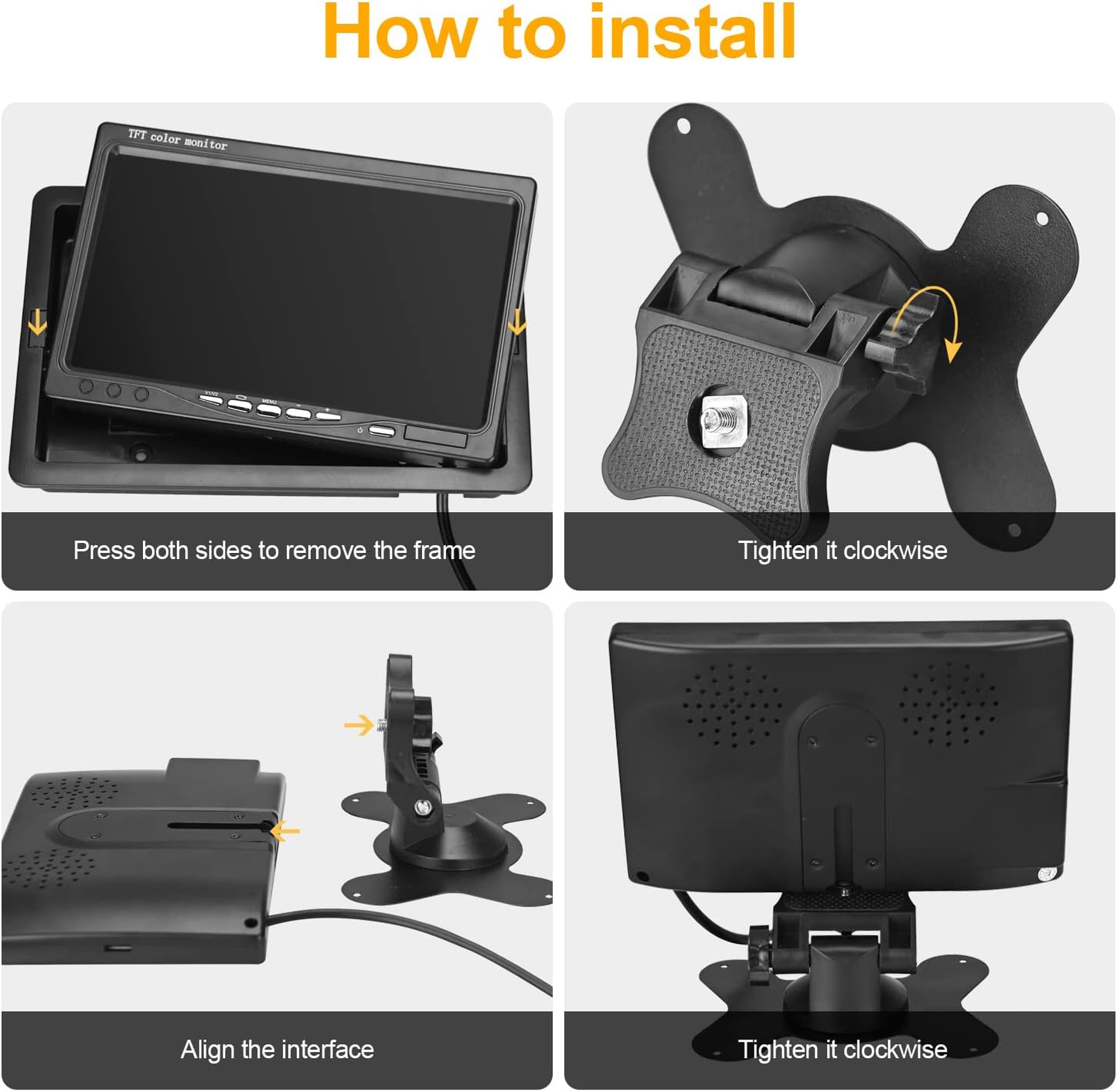 7” Display Monitor