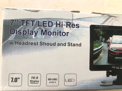 7” Display Monitor
