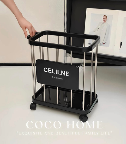 Laundry Cart - Black (12557-14)