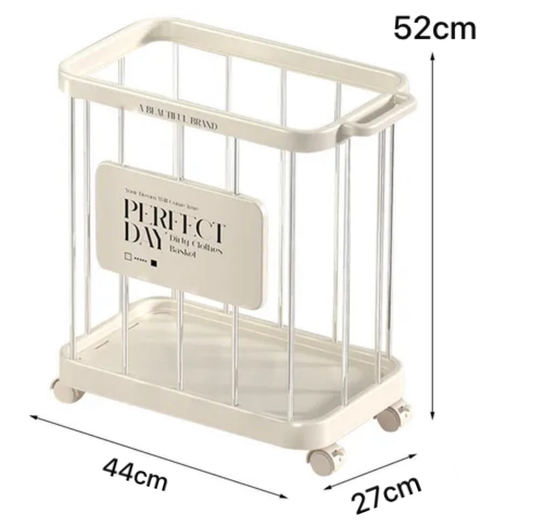 Laundry Cart - Beige (12557-13)