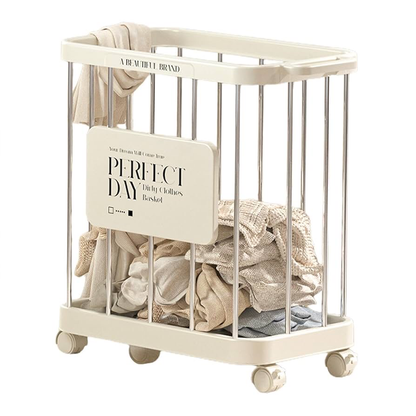 Laundry Cart - Beige (12557-13)