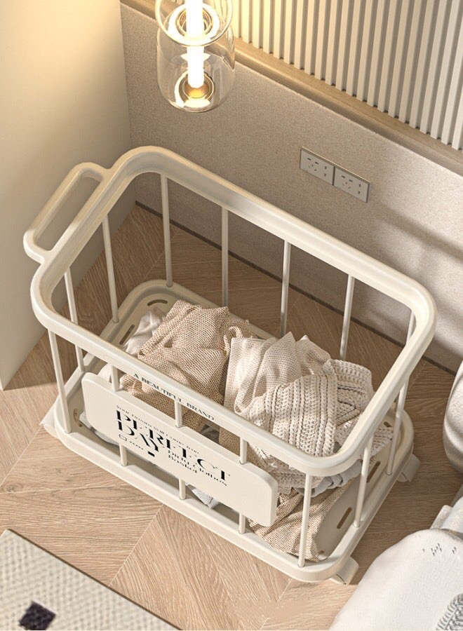 Laundry Cart - Beige (12557-13)