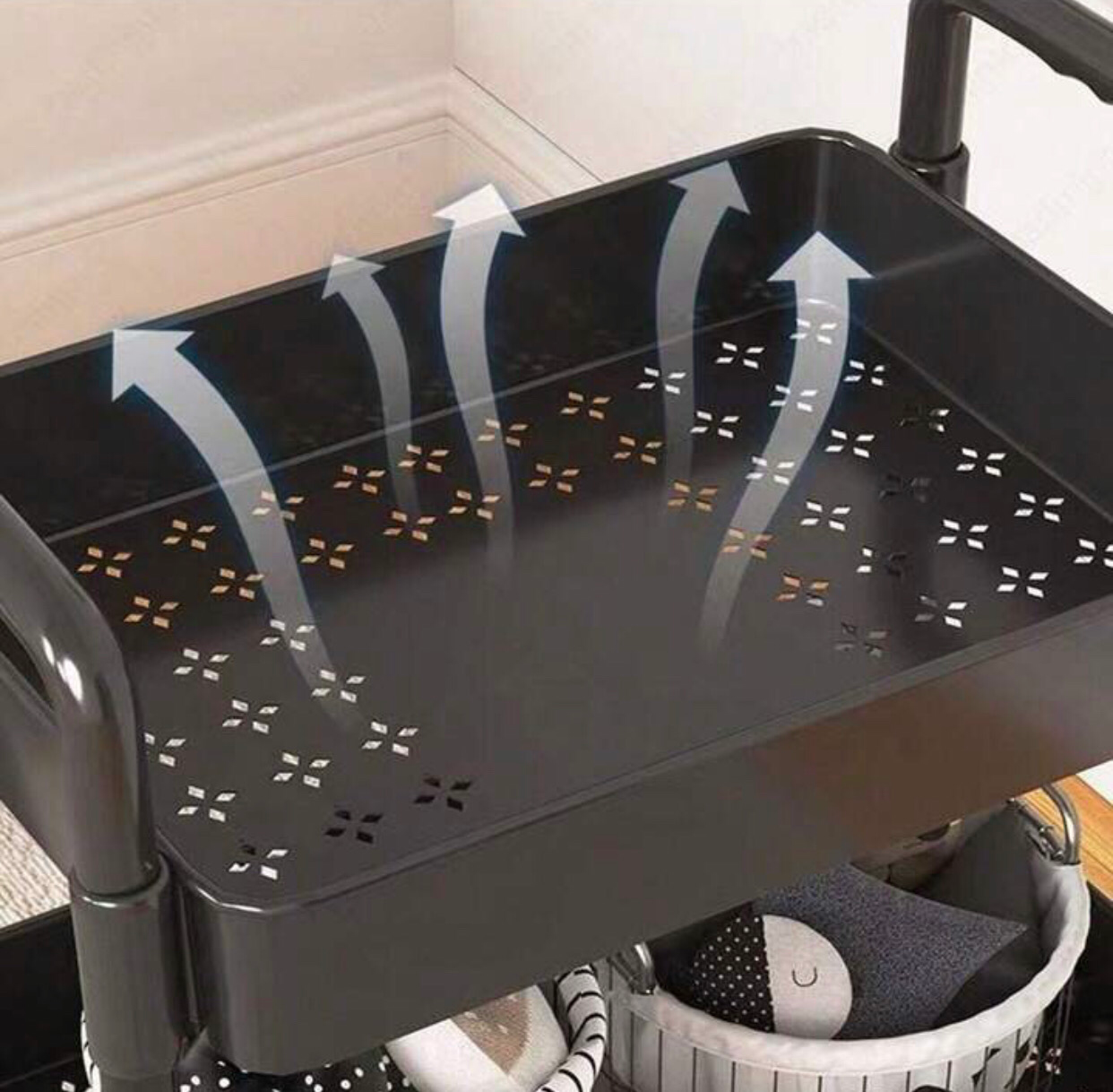 3-Tier Rack Trolley (294-3)