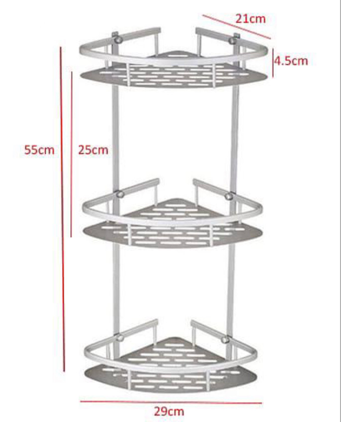 3-Tier Shower Corner