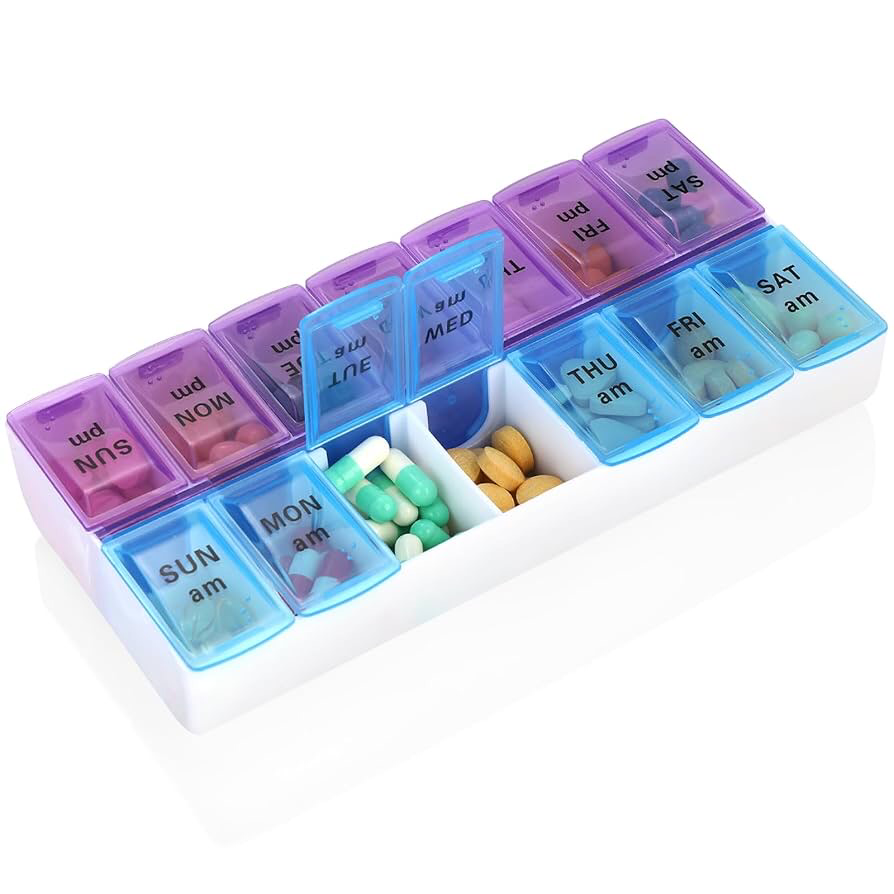 Weekly Pill Organizer