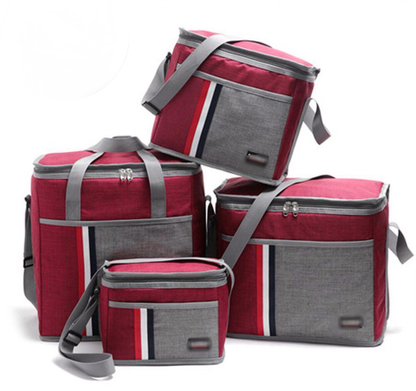 Insulated Lunch Bag (Burgundy)