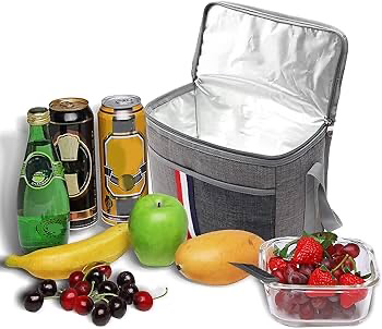 Insulated Lunch Bag (Burgundy)