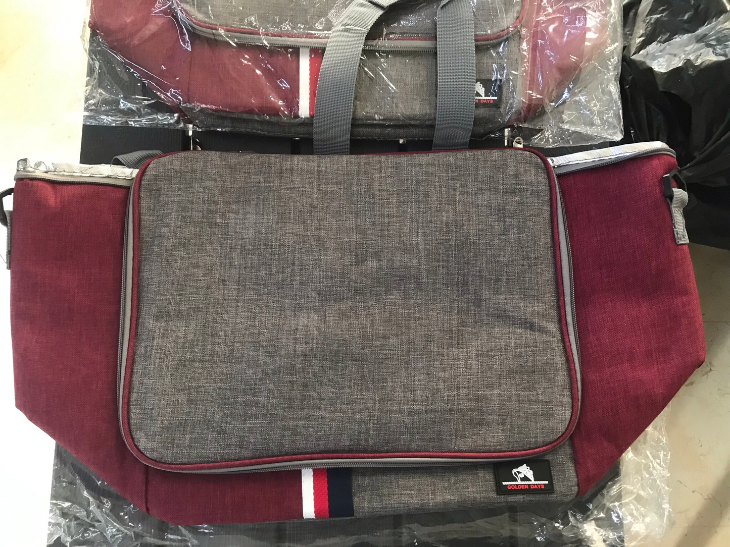 Insulated Lunch Bag (Burgundy)