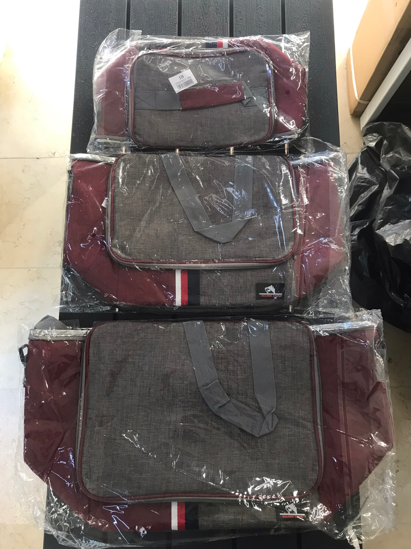 Insulated Lunch Bag (Burgundy)