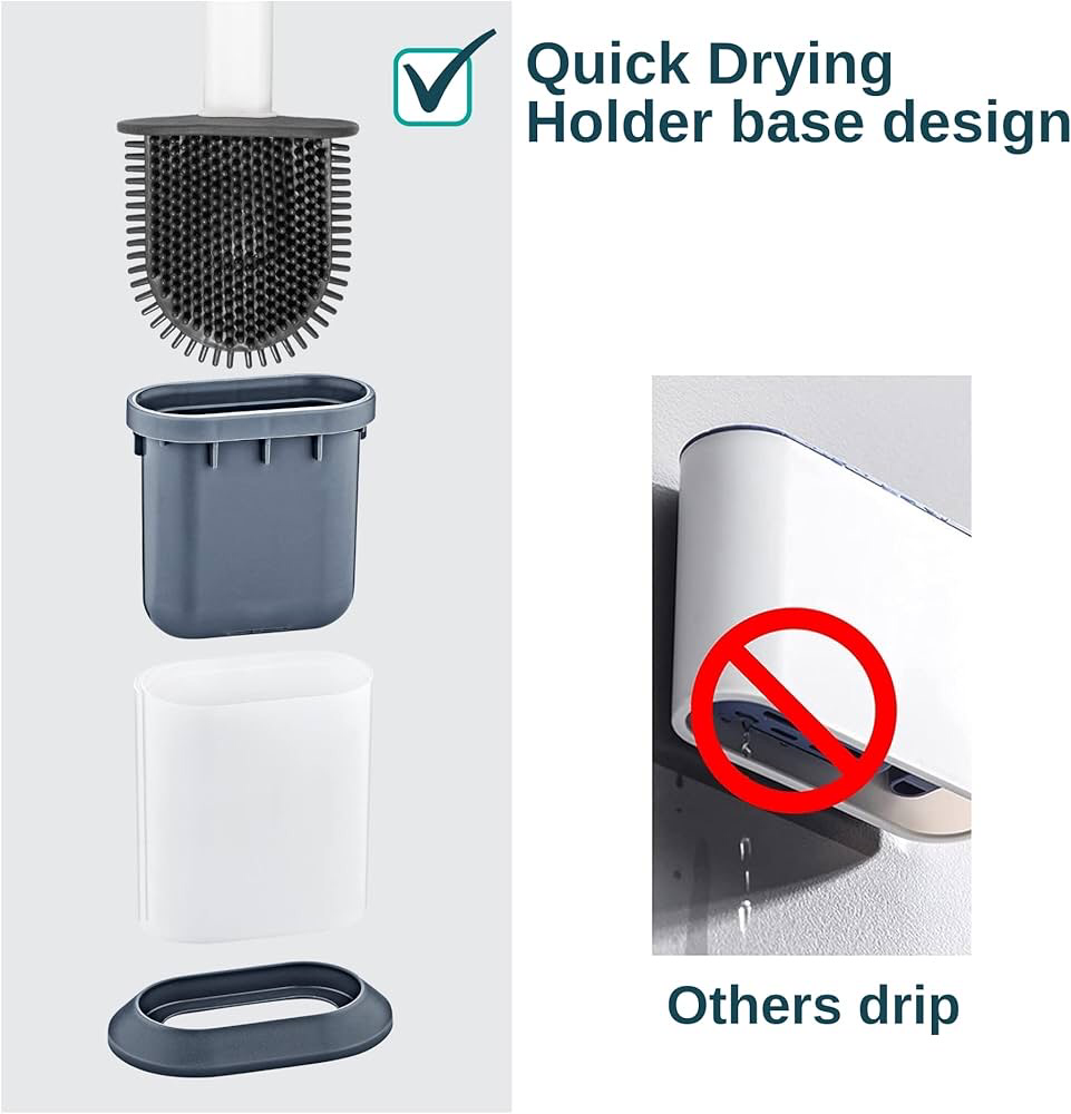 Silicone Toilet Brush (850210)